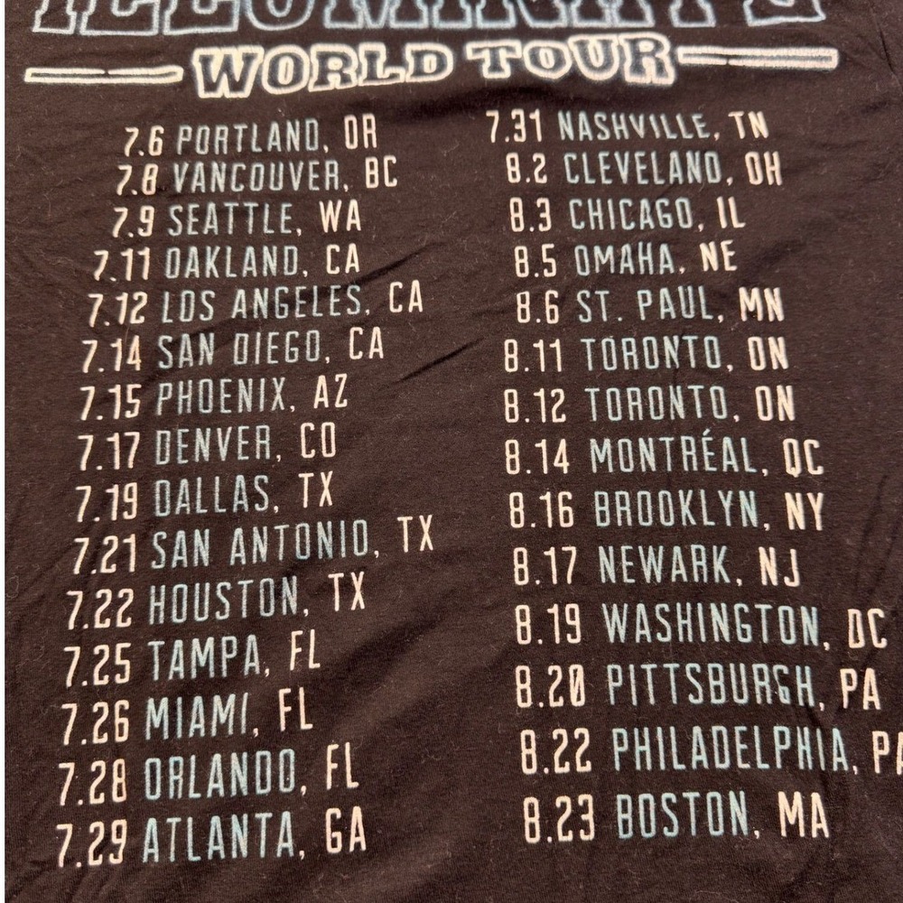Shawn Mendes Illuminate World Tour T-Shirt Music Concert‎ Tee - Picture 5 of 6